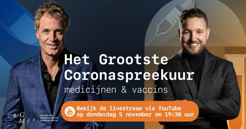 Het Grootste Coronaspreekuur banner