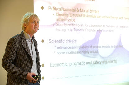 Prof. Coenraad Hendriksen at the MEB Science Day 2020